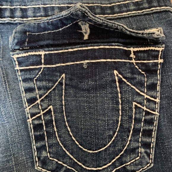thick stitch true religion bootcut jeans - Picture 7 of 7